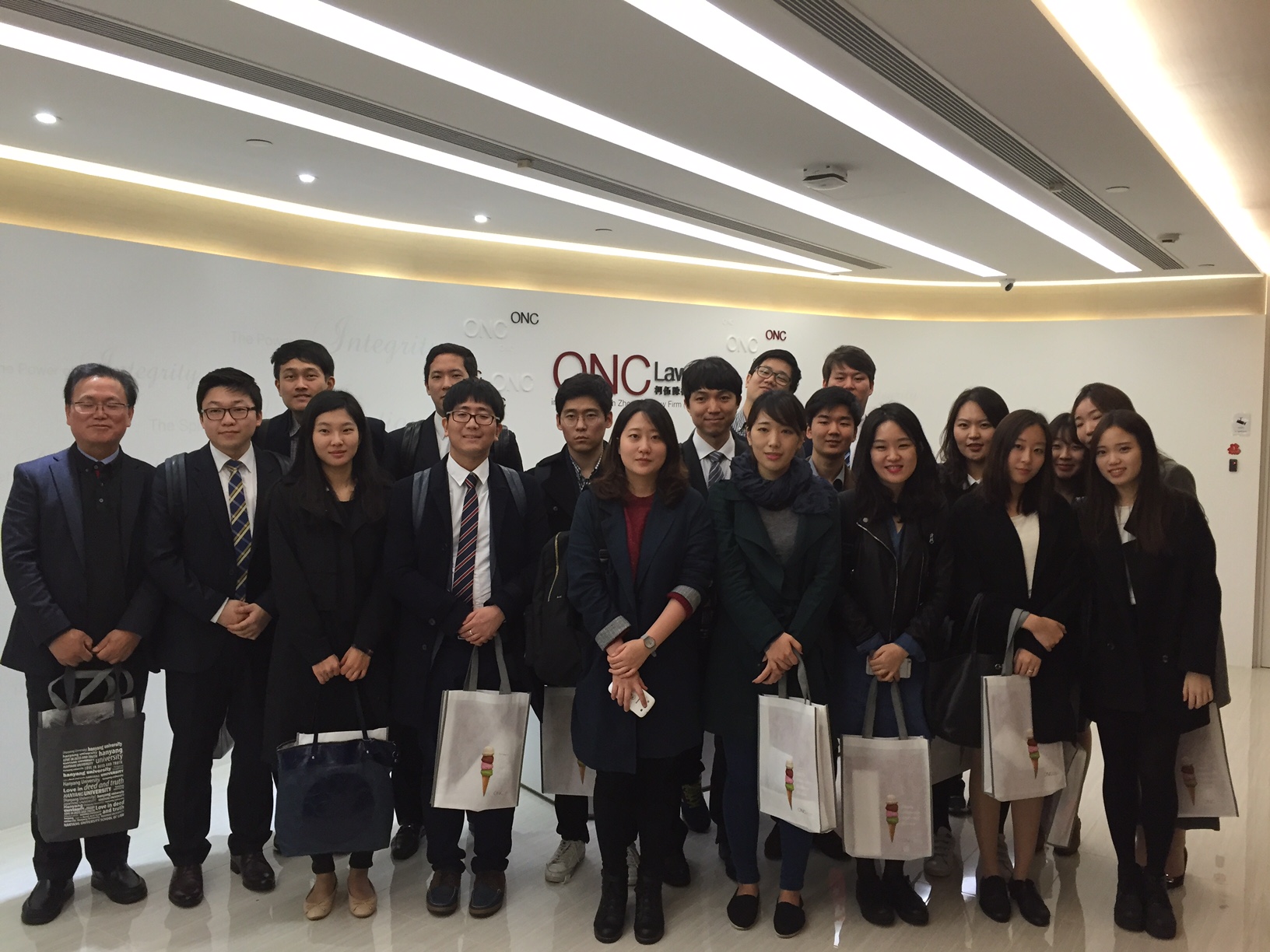ONC Lawyers played host to a group of Korean law students