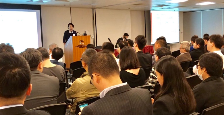 ONC柯伍陳律師事務所黃麗文律師為香港會計師公會提供有關香港上市經常遇到的中國法律的講座