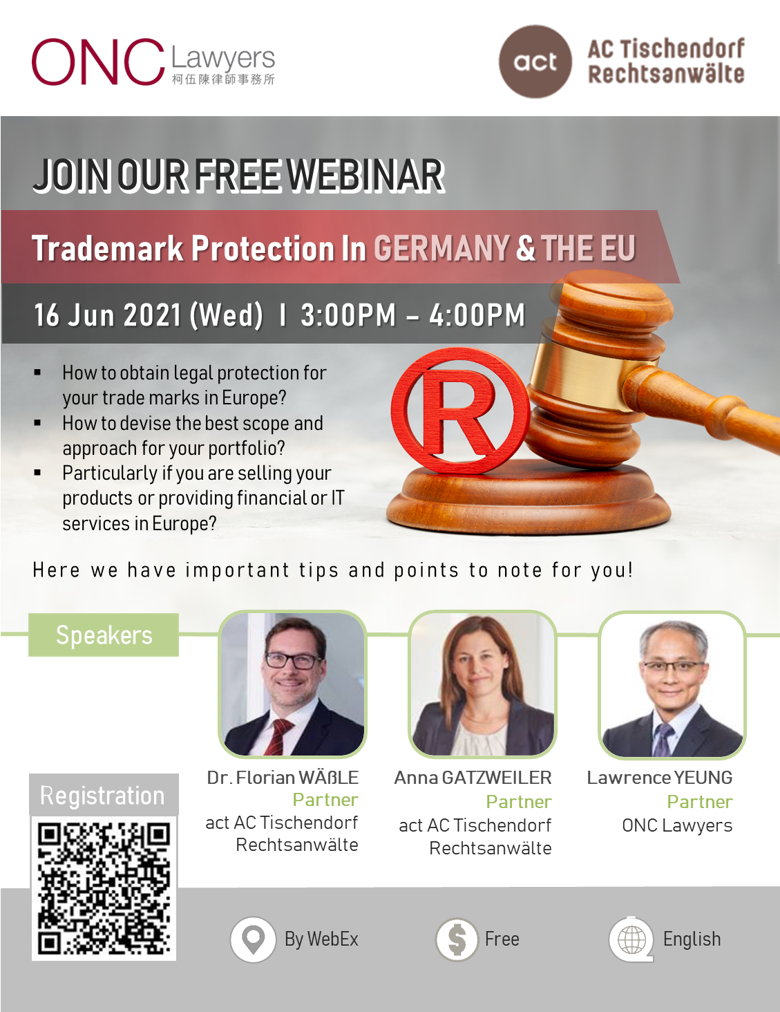 “Trademark Protection in Germany and the EU” Webinar