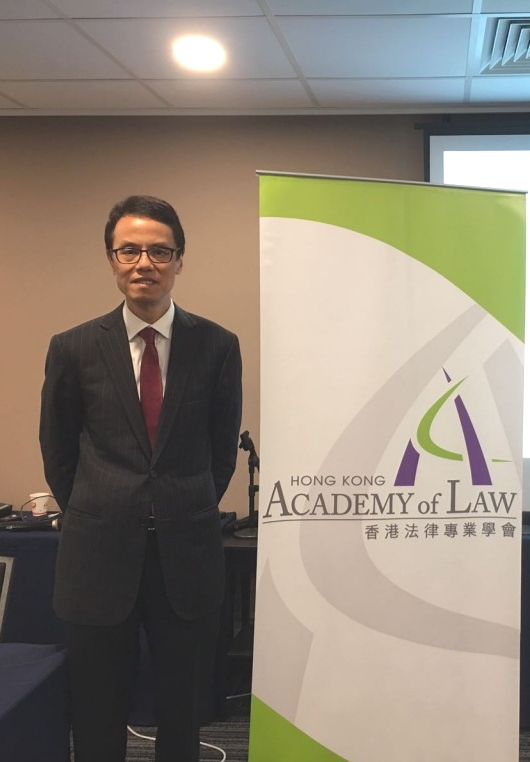 Mr Ludwig Ng gave a seminar to the Academy of Law on recent development in assets recovery through insolvency proceedings
