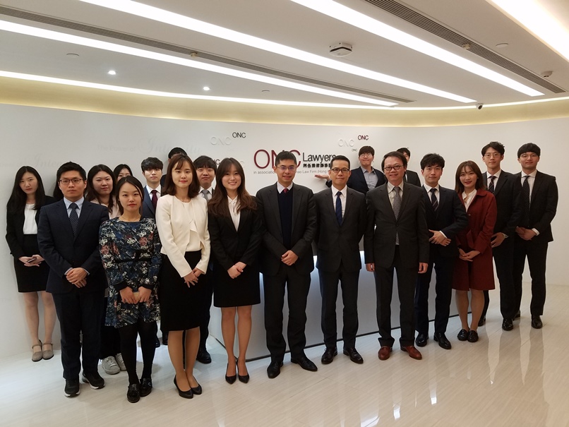 ONC Lawyers played host to a group of Korean and Japanese law students
