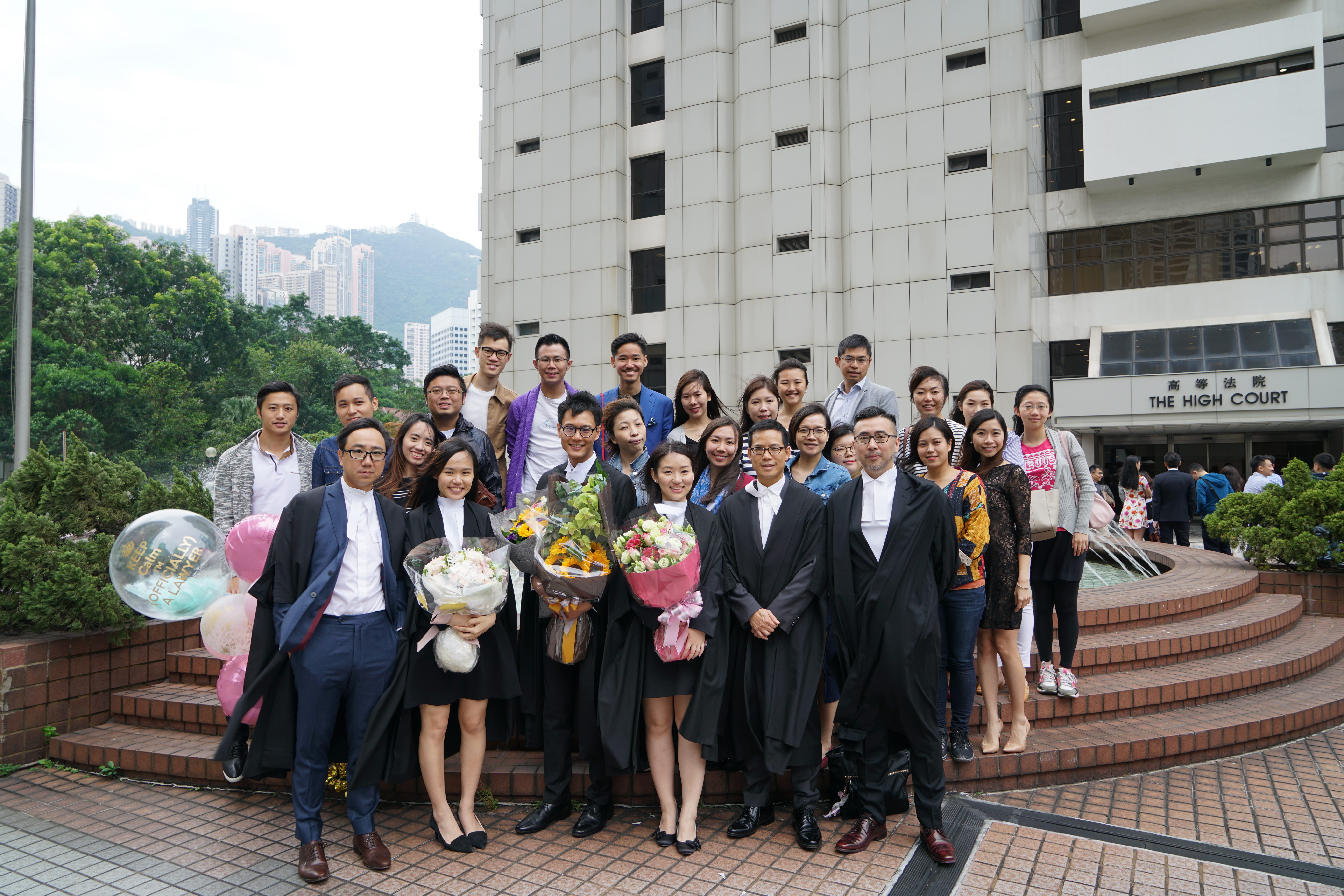 Admission of Ms Annie Chau, Mr Christopher Ho, Mr Marcus Lo, Ms Victoria Yeung and Ms Mily Yuen