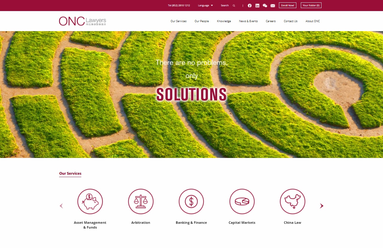 ONC Lawyers new website is launched