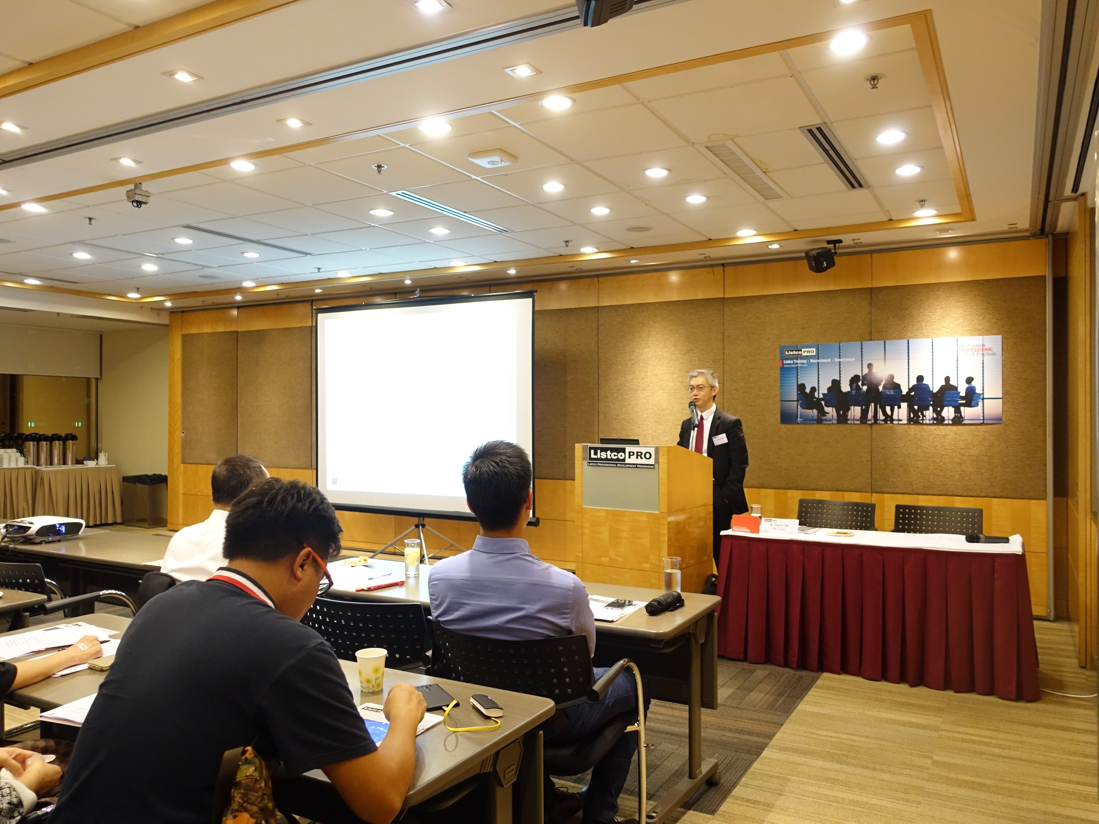 Dominic Wai of ONC Lawyers gave a seminar for ListCoPRO on the role of the board in tackling cyber risks