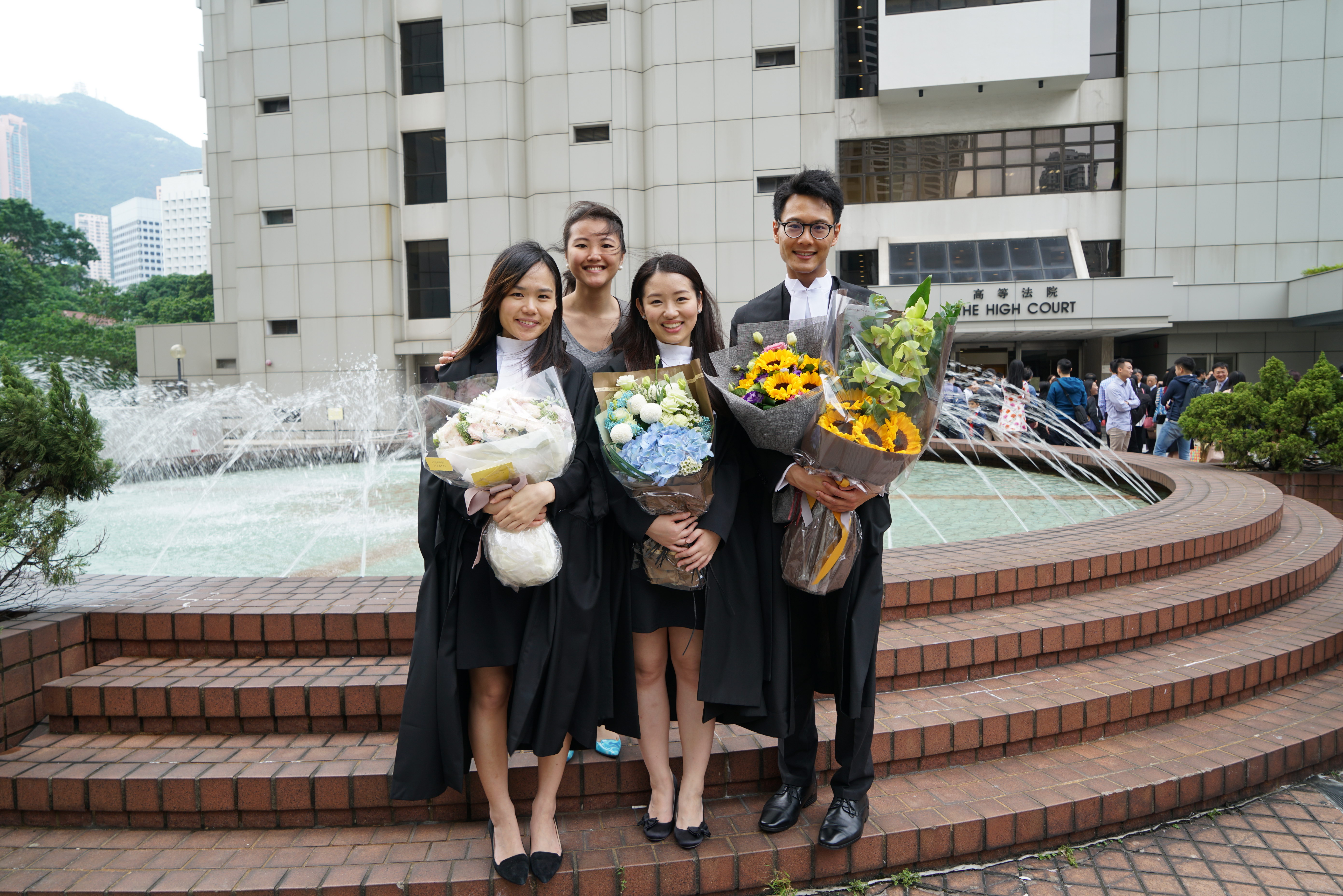 Admission of Ms Annie Chau, Mr Christopher Ho, Mr Marcus Lo, Ms Victoria Yeung and Ms Mily Yuen