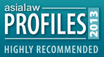ONC Lawyers selected as a “highly recommended” law firm in Hong Kong by Asialaw Profiles for the second consecutive year