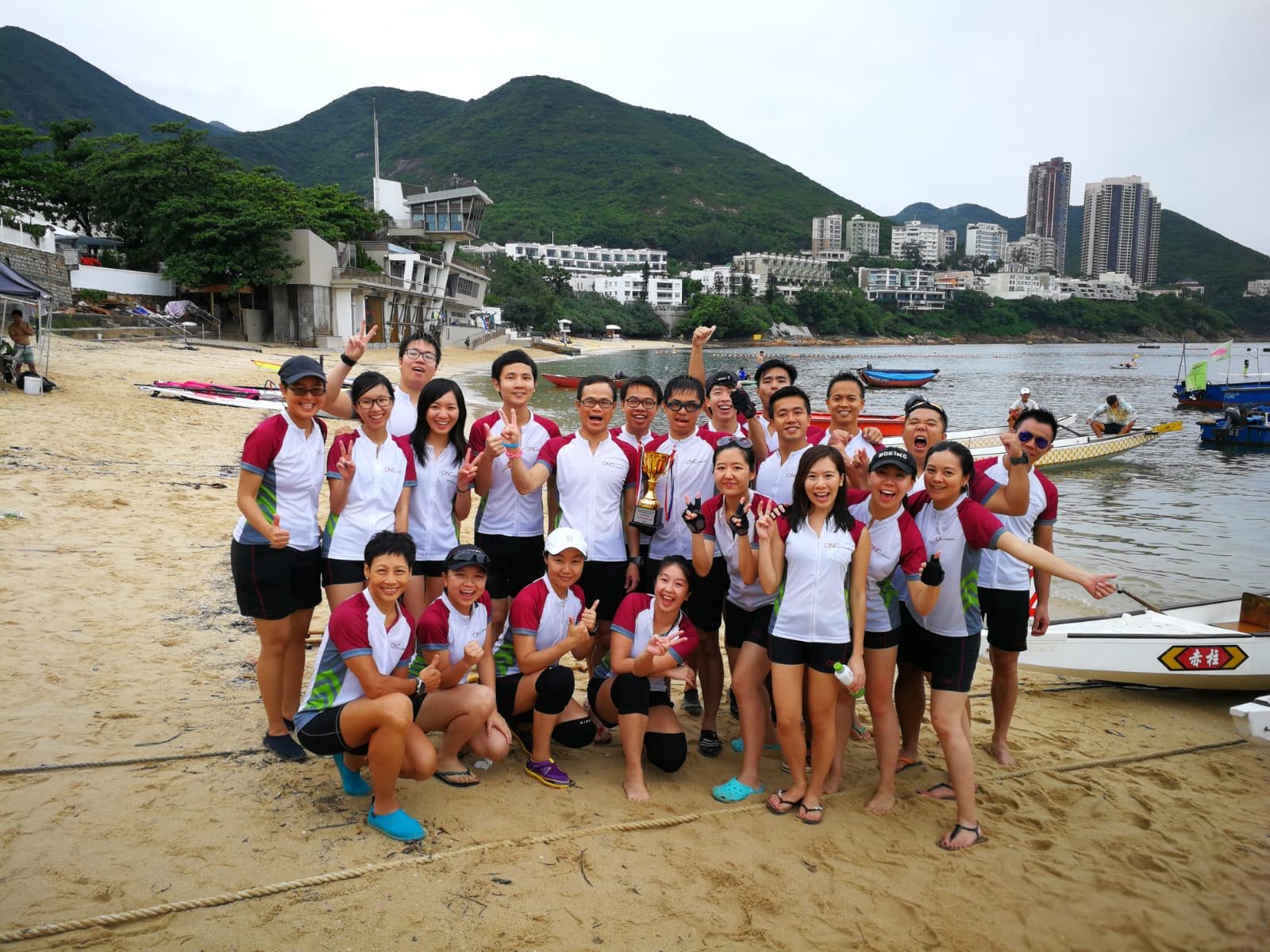 ONC Lawyers is first runner-up in the Silver Cup in the Legal Professional Cup Dragon Boat Race 2018